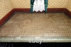 Antique c. 1880 Christian Hacker 112 GERMAN ROOM BOX Dining or Parlor Dollhouse