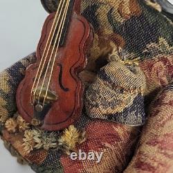 Antique miniature Furniture Sofa & 2 Arm Chairs For Dolls House Scene Very Rare