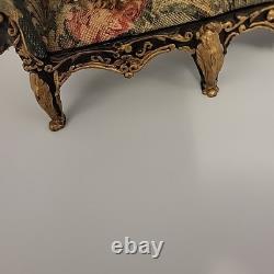 Antique miniature Furniture Sofa & 2 Arm Chairs For Dolls House Scene Very Rare