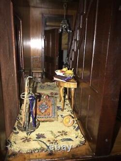 Antique miniature masterpiece, A Fine 1797 Baby House With Contents