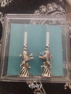 Antique silver doll house lights