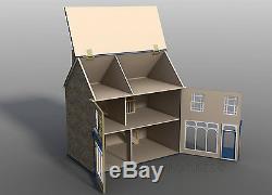 Arkwrights Shop Dolls House 112 Scale Unpainted Dolls House Kit