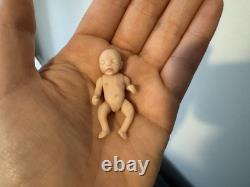 Artisan Baby Dolls House Miniature Figure 112 1/12 Scale Handmade OOAK #4