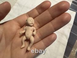 Artisan Baby Dolls House Miniature Figure 112 1/12 Scale Handmade OOAK #4