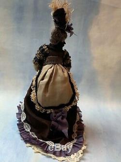 Artisan Miniature Dollhouse 1998 RARE Marcia Backstrom Doll A Victorian Madame
