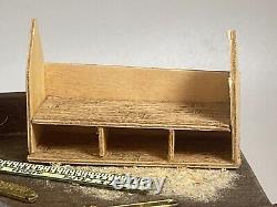 Artisan Vintage Grandma's Carpenter Bench & Accessories 112 Miniature OOAK IGMA