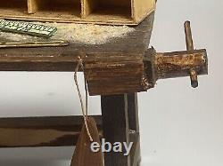 Artisan Vintage Grandma's Carpenter Bench & Accessories 112 Miniature OOAK IGMA