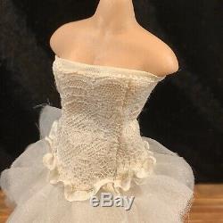 Artisan Wedding Dress On Mannequin Dress form Dollhouse Miniature 1/12 Scale