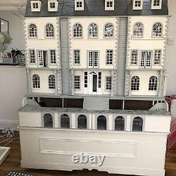 Ashcroft Dolls House Complete With Basement And Cabinet