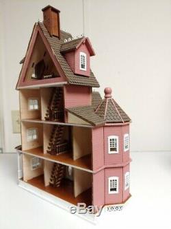 Ashley B milled siding Gothic Victorian Quarter Scale Dollhouse Kit 148