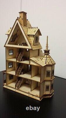 Ashley Gothic Victorian Dollhouse Kit Quarter Scale 148