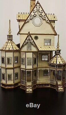 Ashley Gothic Victorian Dollhouse Quarter Inch/ 148 scale Kit