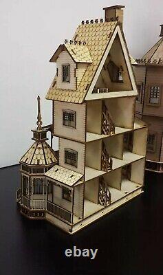 Ashley Gothic Victorian Dollhouse Quarter Inch/ 148 scale Kit