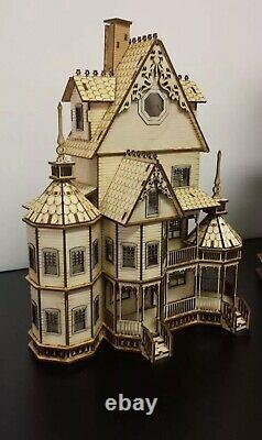 Ashley Gothic Victorian Dollhouse Quarter Inch/ 148 scale Kit