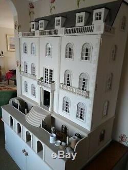 Ashthorpe Manor dolls house complete with basement and cabinet