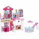 Bnib Barbie Home Set House 3 Dolls With Furniture And Pool Collection Only