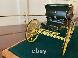 BREYER MINIATURE COLLECTION RIEGSECKER 112 scale horse and carriage Rare