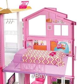 Barbie 3-Storey Townhouse Deluxe Playset. New In Box