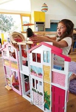 Barbie 3-Storey Townhouse Deluxe Playset. New In Box