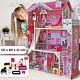Barbie Doll House Wooden Furniture And Accessories Included Girls Toy