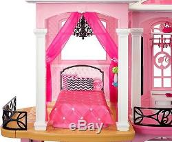 Barbie Dream House 3 Story With Elevator Furniture 70+ Accessories Doll House