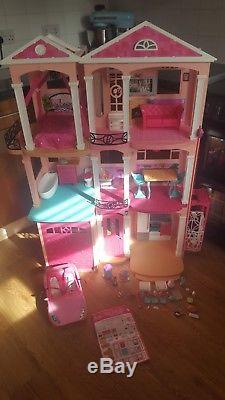 Barbie Dream House, car and original accessories. Immaculate condition