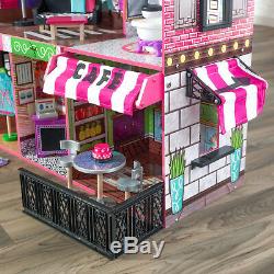 Barbie Size Loft Dollhouse Furniture Girls Playhouse 25 fashionable Accessories