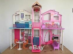 Barbie Three-Storey Townhouse Playset