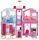 Barbie Three Story Townhouse Childrens Doll House Playset