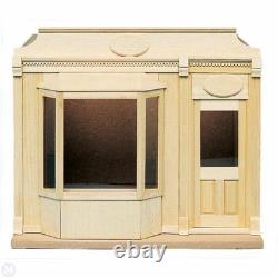 Bay Window Shop Dolls House Kit, Needs Assembly, Dolls House Miniatures, Store