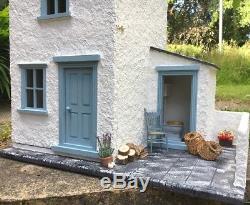 Beautiful 1/12th Scale'Sail Maker's Cottage' OOAK Hand Made Unique Dolls House