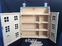 Beautiful 4storey Georgian Wooden Dolls House Complete With Furniture