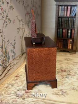 Beautiful Artisan Dressing Table 112 Escutcheon Miniatures Signed. Dolls House