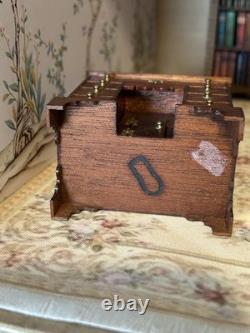 Beautiful Artisan Dressing Table 112 Escutcheon Miniatures Signed. Dolls House