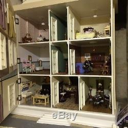 Beautiful Furnished, Electrified Dolls House With Luxury Furnishings Reduced