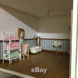 Beautiful Furnished, Electrified Dolls House With Luxury Furnishings Reduced