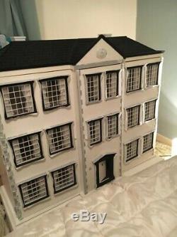 Beautiful Hand Built Dolls House Reduced In Price Fully Furnished