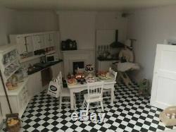 Beautiful Hand Built Dolls House Reduced In Price Fully Furnished