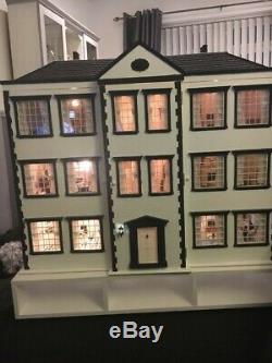 Beautiful Hand Built Dolls House Reduced In Price Fully Furnished