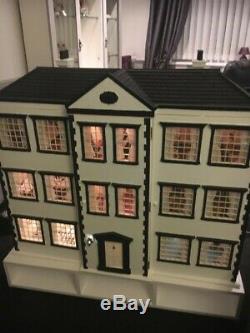 Beautiful Hand Built Dolls House Reduced In Price Fully Furnished