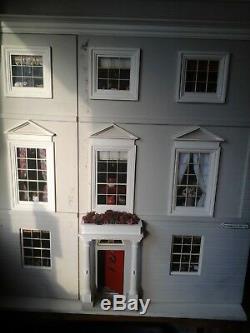 Beautiful dolls house with lighting