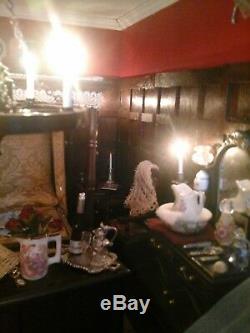 Beautiful dolls house with lighting