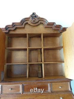 Bespaq Dutch Baby House cabinet. Vintage, 12th scale. Dolls house miniature