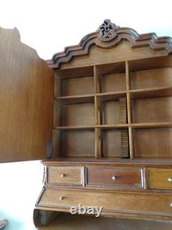 Bespaq Dutch Baby House cabinet. Vintage, 12th scale. Dolls house miniature