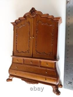 Bespaq Dutch Baby House cabinet. Vintage, 12th scale. Dolls house miniature