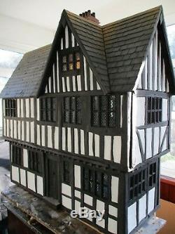 Bespoke 1/12th scale Tudor House, Collectors Dolls House