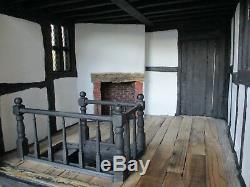 Bespoke 1/12th scale Tudor House, Collectors Dolls House