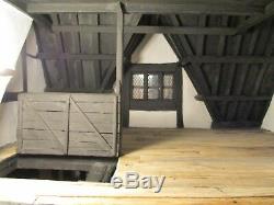 Bespoke 1/12th scale Tudor House, Collectors Dolls House