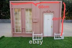 Blythe Bjd 1/6 Doll house Room Portable Box Including All Furniture Miniature