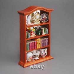 Book Cabinet with Mirrored Back 112 scale Dolls House Miniature Reutter